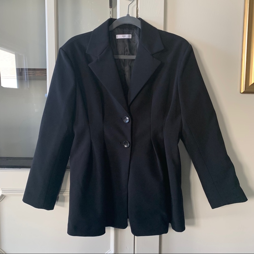 MANGO PEPLUM BLAZER